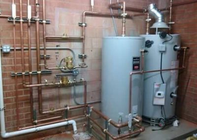 Large-Capacity-Commercial-Water-Heater-Installation
